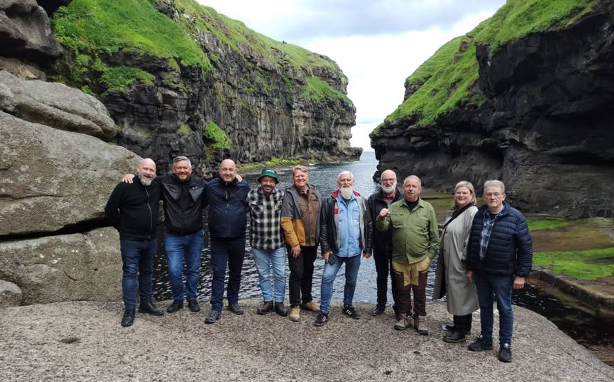 Donsk fakfelagsfólk vitjaðu