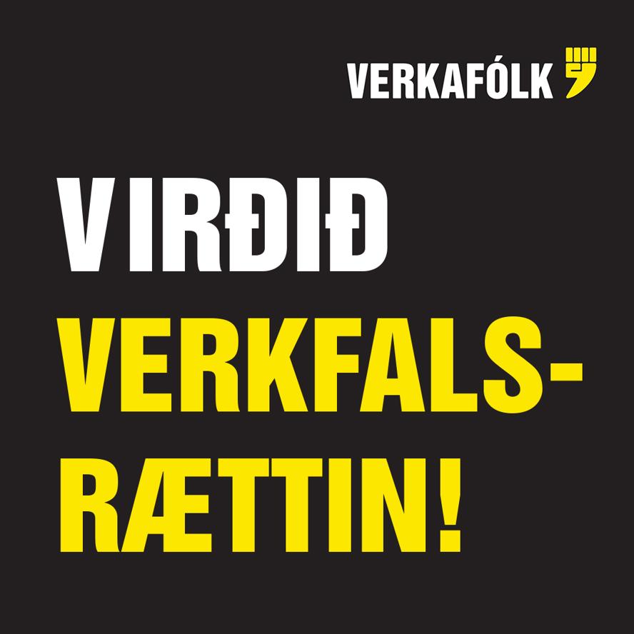 Virðið verkfalsrættin